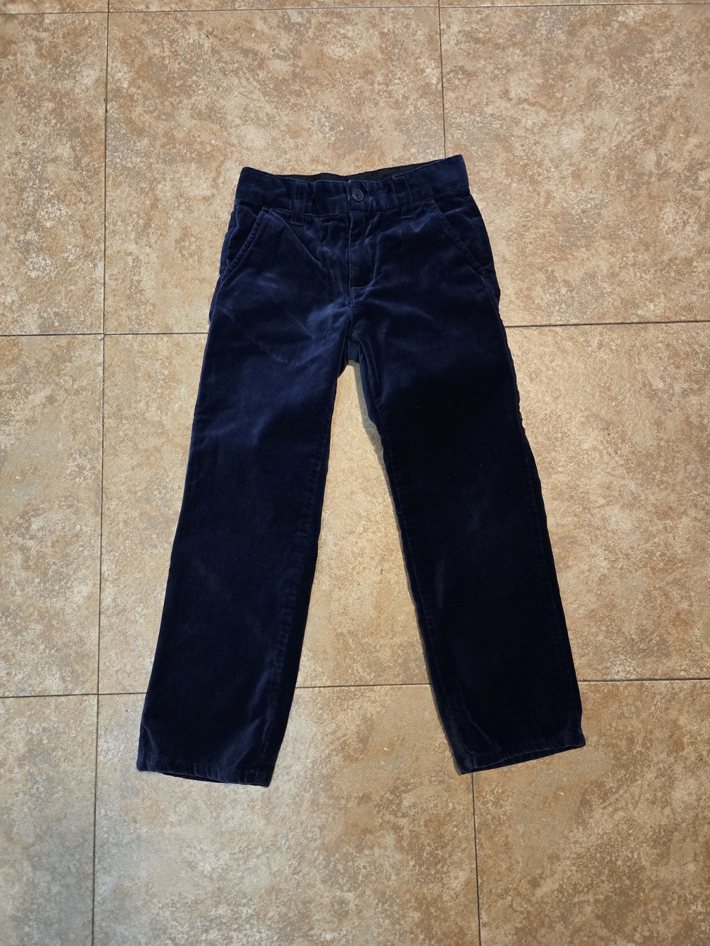Janie and Jack Deep Navy Corduroy Pants